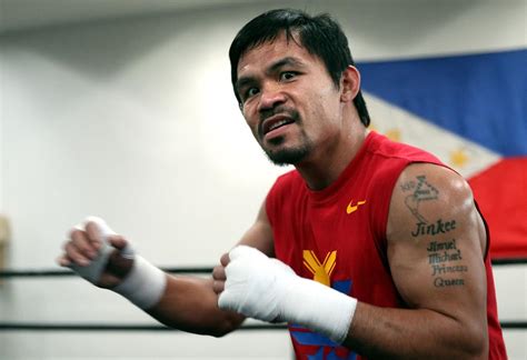 Photos Manny Pacquiao Workout At The Wild Card Proboxing