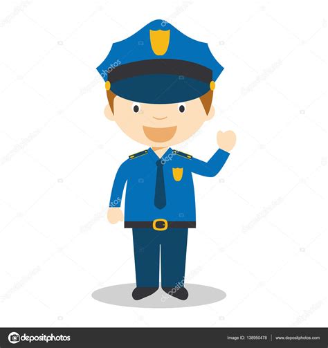 Aprende a dibujar con este dibujo de policia paso a paso. Vector: policia | Ilustración de vector de dibujos ...