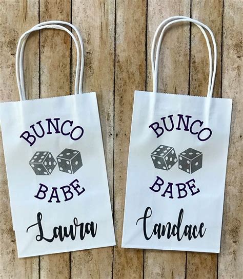 bunco t bag for her personalized bunco t bag bunco babe show your bunco babe just how