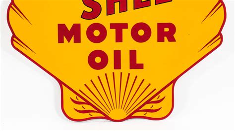 Golden Shell Motor Oil Sign Dsp 36x36 M207 Kissimmee 2017