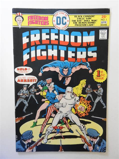 Freedom Fighters Vf Condition Comic Books Bronze Age Hipcomic