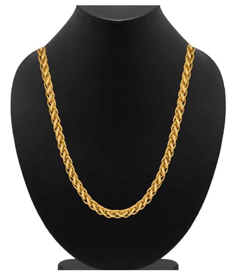 koyli glod plated Gold Chains Mens Jewellery: Buy koyli ...