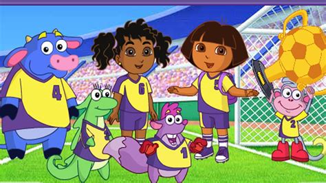 Dora The Explorer Doras Super Soccer Showdown Youtube