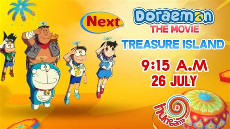 😍 Doraemon New Movie Nobitas Treasure Island Promo On Hungama