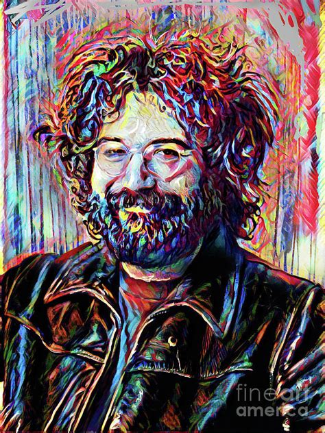 Jerry Garcia Art The Grateful Dead Mixed Media By Ryan Rock Artist