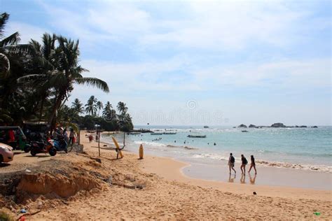 Hikkaduwa Beach In Sri Lanka Editorial Stock Photo Image Of People
