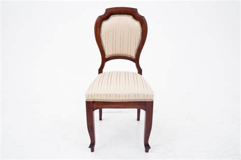 Krzesła Biedermeiereuropa Zachodnia Rok Około 1850 Po Renowacji