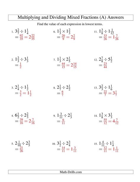 Add Subtract Multiply Divide Rational Numbers Worksheet Answers Octagon