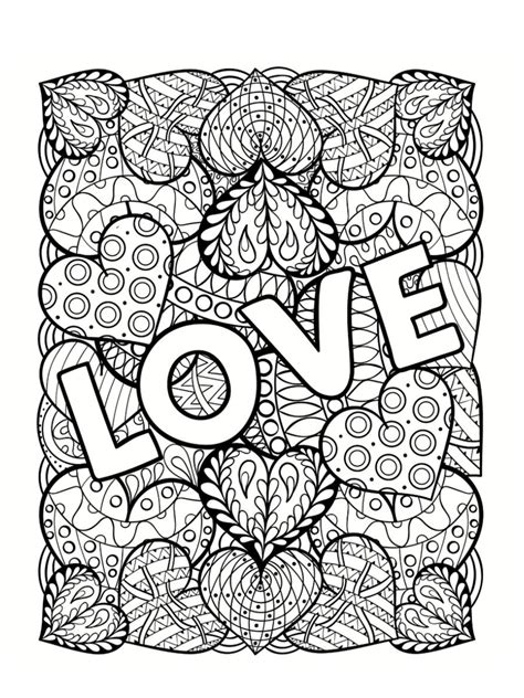 Coloriage Saint Valentin : 40 Dessins À Imprimer Gratuitement intérieur