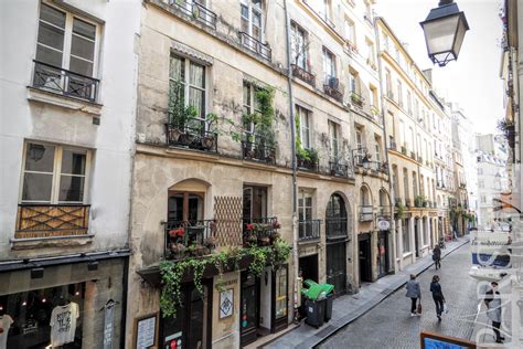 Apartment For Rent In Paris One Bedroom Terrace Montorgueil