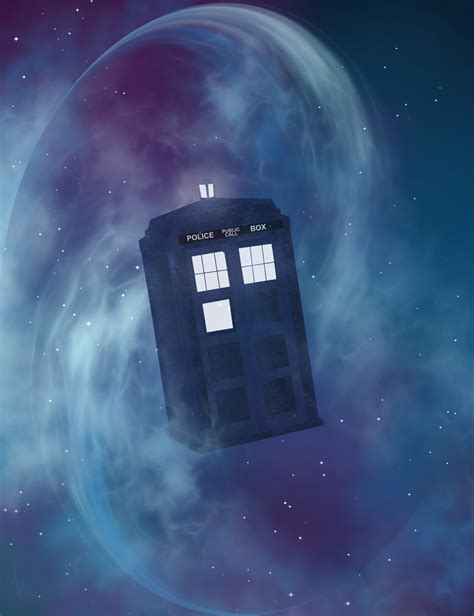 Artstation Tardis In Space