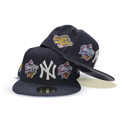 Navy Blue New York Yankees 27x World Series Champions New Era 59fifty Exclusive Fitted Inc