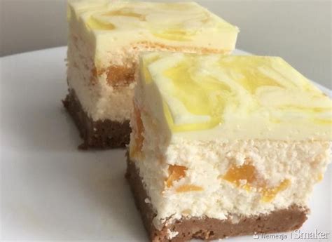 Sernik z brzoskwiniami i mascarpone | Recipe | Homemade cakes, Baking, Food