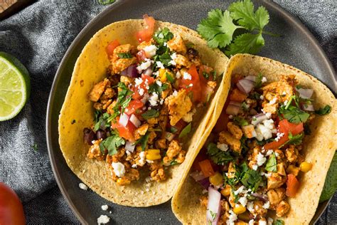 Mexican Taco Recipe With Spicy Tofu Crumble By Archanas Kitchen