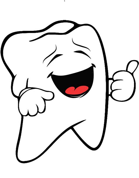 Download Free Illustration Happy Tooth Clipart Sticker Image Teeth
