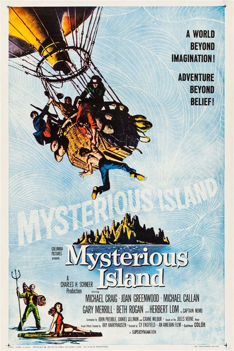 Mysterious Island 1961 Posters — The Movie Database Tmdb