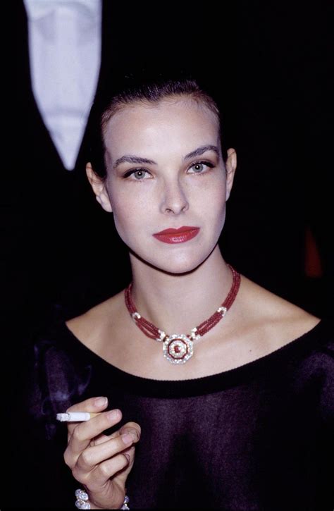 Carole Bouquet à Paris le 16 octobre 1983 James Bond Girls Charlotte