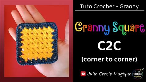 Tuto Granny Square C C Carr Au Crochet Youtube