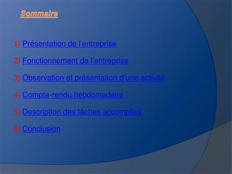 Ppt Rapport De Stage En Entreprise Powerpoint Presentation Free