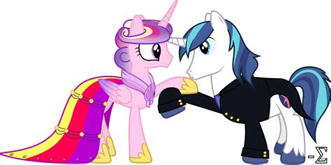 princess cadance s and shining armour s first date by 90sigma on deviantart