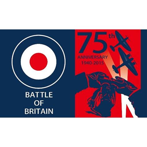 75th Anniversary Of Battle Of Britain Flag 1940 2015