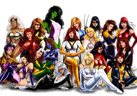 The Women Of Marvel Now