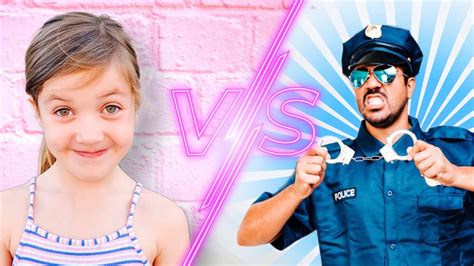 Stella Vs Cop Dad Youtube