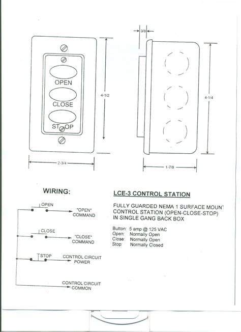 Diagram Garage Door Button Wiring Diagram Mydiagram Online