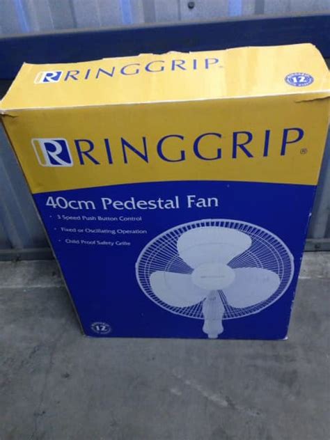 Ringgrip 40cm Pedestal Fan Air Conditioning And Heating Gumtree
