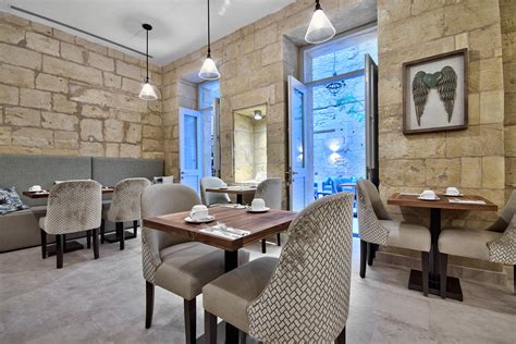 Breakfast And Courtyard Cafe 66 Saint Pauls Malta