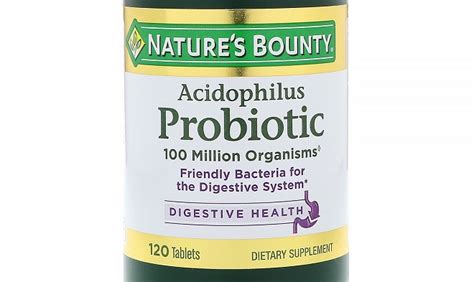 Natures Bounty Acidophilus Probiotic Reviews