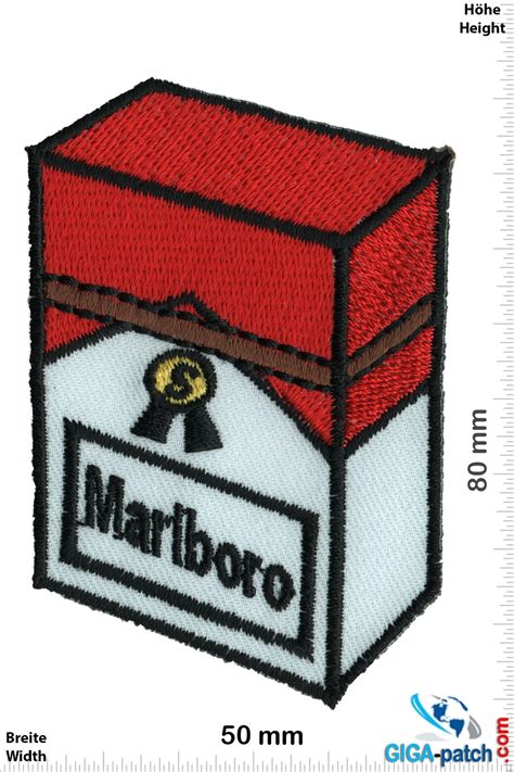 Marlboro - Marlboro - Box- Parche - parche posterior" - Patch Llaveros