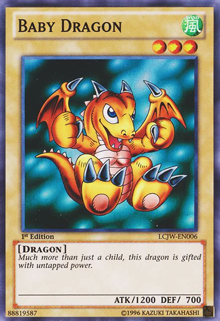 Baby Dragon Yu Gi Oh Its Time To Duel
