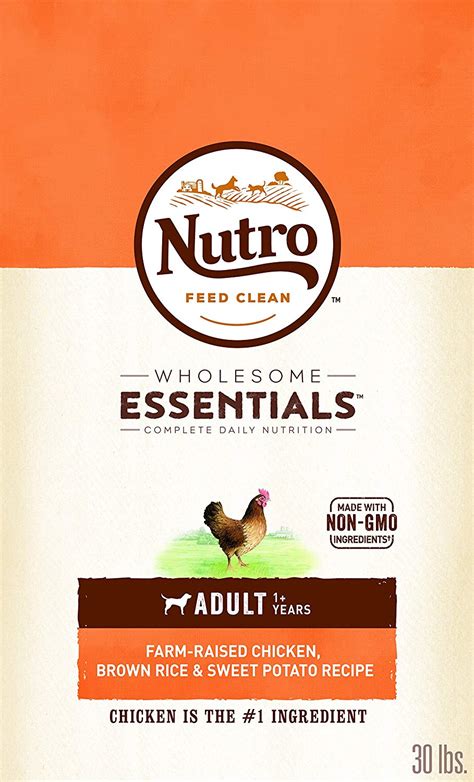 Nutro Wholesome Essentials Natural Adult Dry Dog Food Farm