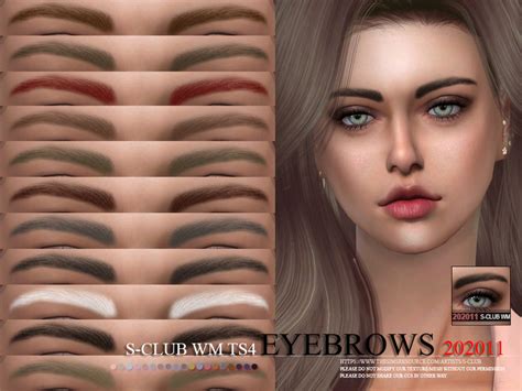 Eyebrows 17 Swatches Hope You Like Thank You Found In Tsr Category