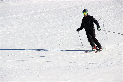 Free Stock Photo Of Man Skiing On Snow