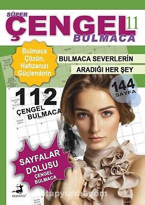 SUPER CENGEL BULMACA 11 Turkce Kitap TURKISH 112 Bulmaca 23 44
