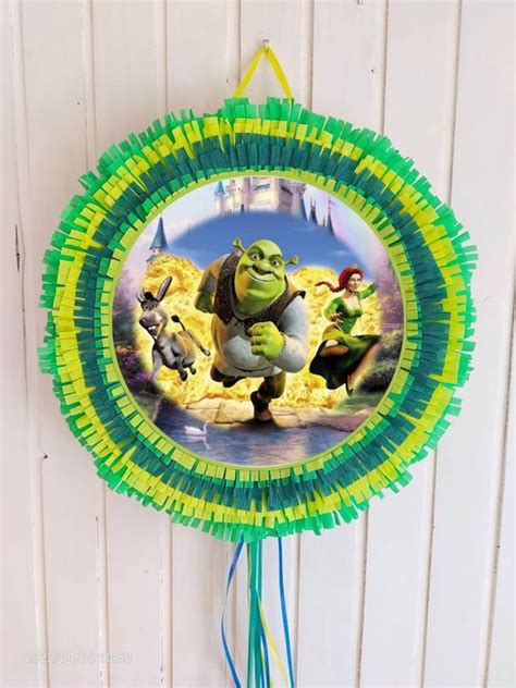 Piñata Shrek And Fiona Birthday Party Supplies Etsy India