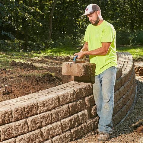 Building A Small Retaining Wall On A Slope Design Solutions Retaining