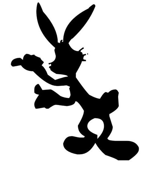 Bugs Bunny Silhouette Bunny Silhouette Bunny Art Kids Vinyl Decals