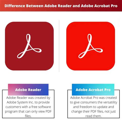 Adobe Reader Vs Adobe Acrobat Pro Unterschied Und Vergleich