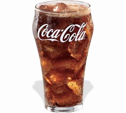 Coke Cola Glass Coca Drinks Transparent Menu