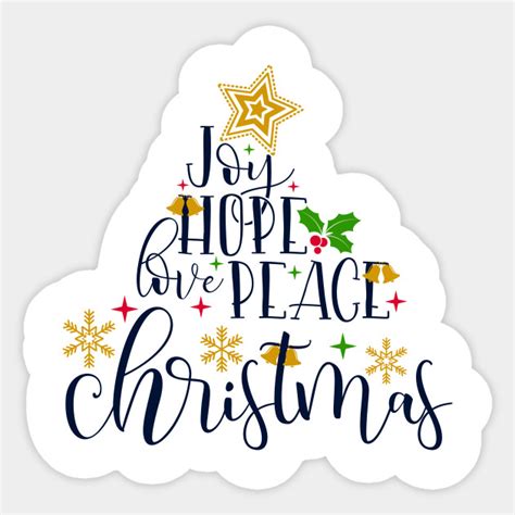 Joy Hop Love Peace Christmas Joy Hope Love Peace