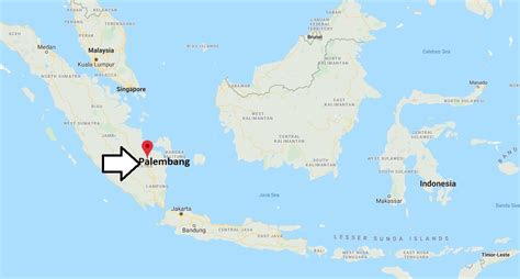 Where Is Palembang Located What Country Is Palembang In Palembang Map Where Is Map
