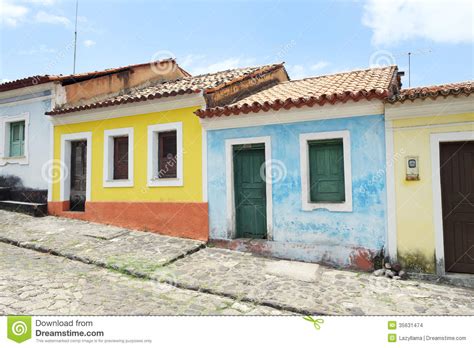 Traditional Brazilian Portuguese Colonial Architecture