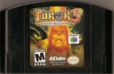 Turok 3 Shadow Of Oblivion 2000 Nintendo 64 Box Cover Art MobyGames
