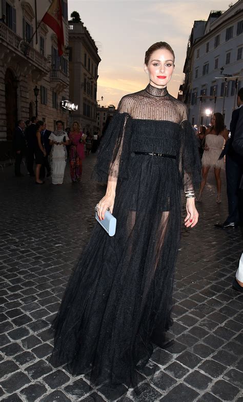 Wrapped In Tulle At Valentino Olivia Palermo Style Icon Olivia