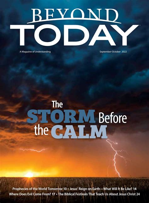 Beyond Today Magazine Septemberoctober 2022 By United Church Of God