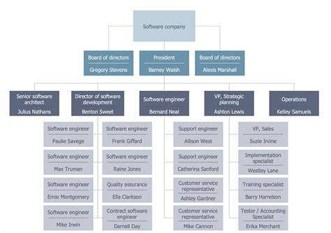 Organizational Hierarchy Chart Examples Images And Photos Finder
