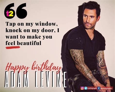 Adam Levines Birthday Celebration Happybdayto